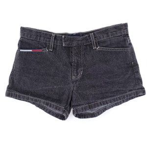Tommy Hilfiger Women Jean Short Cotton Size 7 (30x3)